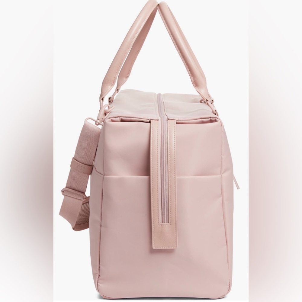 BEIS Commuter Duffle Bag Atlas Pink Travel Weekender Gym Carry On | NWT - Picture 10 of 14